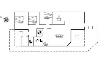 Foto 2 - Haus mit 3 Schlafzimmern in Storvorde mit terrasse und sauna