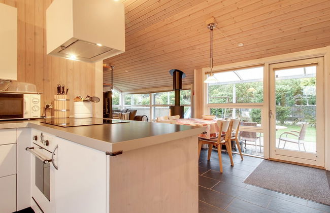 Casa de 3 quartos em Hals com terraço e sauna - Foto 14