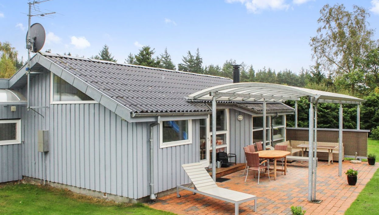 Casa de 3 quartos em Hals com terraço e sauna - Foto 1