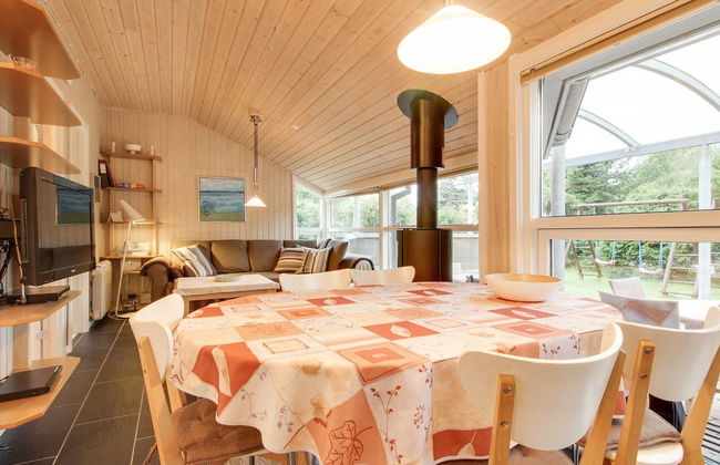 Casa de 3 quartos em Hals com terraço e sauna - Foto 13