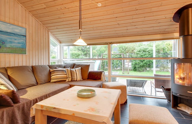 Casa de 3 quartos em Hals com terraço e sauna - Foto 19