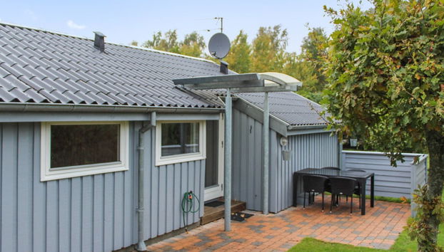 Casa de 3 quartos em Hals com terraço e sauna - Foto 4