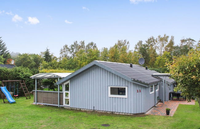 Casa de 3 quartos em Hals com terraço e sauna - Foto 3