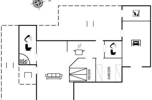 Foto 2 - Haus mit 2 Schlafzimmern in Ulfborg mit terrasse und whirlpool