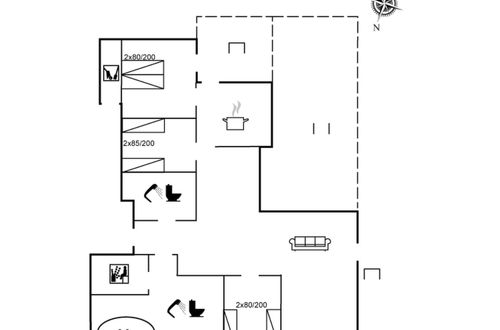 Foto 2 - Casa con 3 camere da letto a Harrerenden con terrazza e sauna