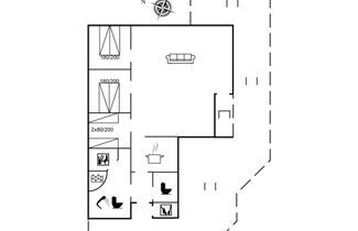 Photo 2 - Maison de 3 chambres à Flovt Strand avec terrasse et sauna