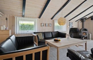 Foto 3 - Casa de 3 quartos em Flovt Strand com terraço e sauna