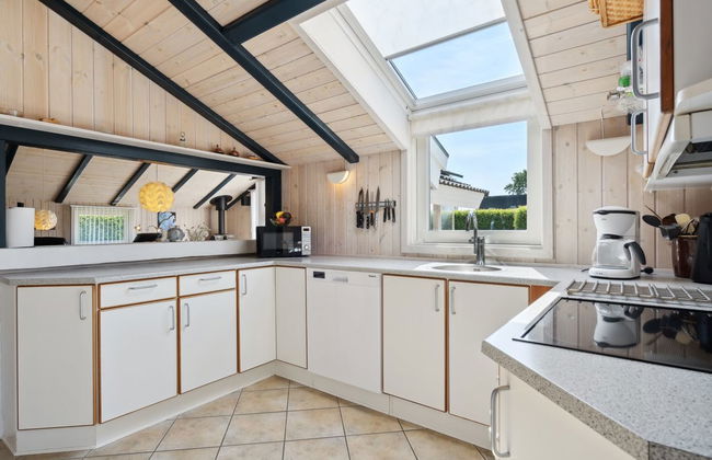 Casa de 3 quartos em Flovt Strand com terraço e sauna - Foto 28