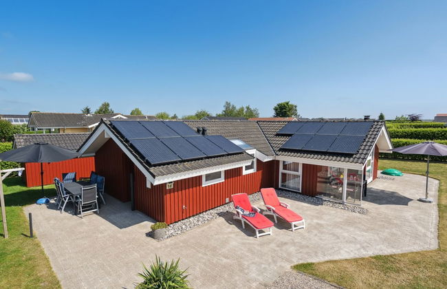 Casa de 3 quartos em Flovt Strand com terraço e sauna - Foto 25