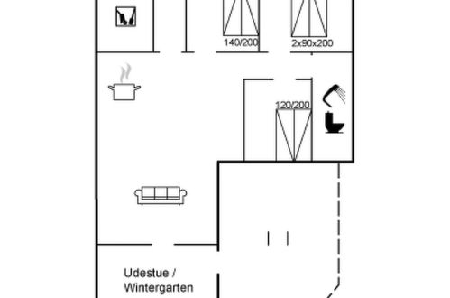 Foto 29 - Casa de 3 quartos em Vinderup com terraço