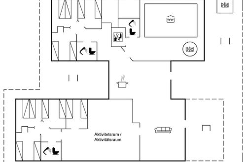 Foto 34 - Casa con 7 camere da letto a Ålbæk con piscina privata e sauna