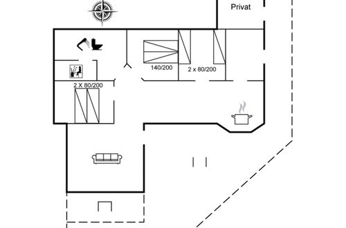 Photo 2 - Maison de 3 chambres à Humble avec terrasse et sauna