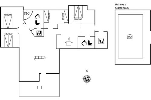 Foto 18 - Haus mit 4 Schlafzimmern in Hals mit privater pool und terrasse