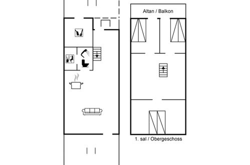 Foto 20 - Casa con 3 camere da letto a Vejers Strand con terrazza e sauna