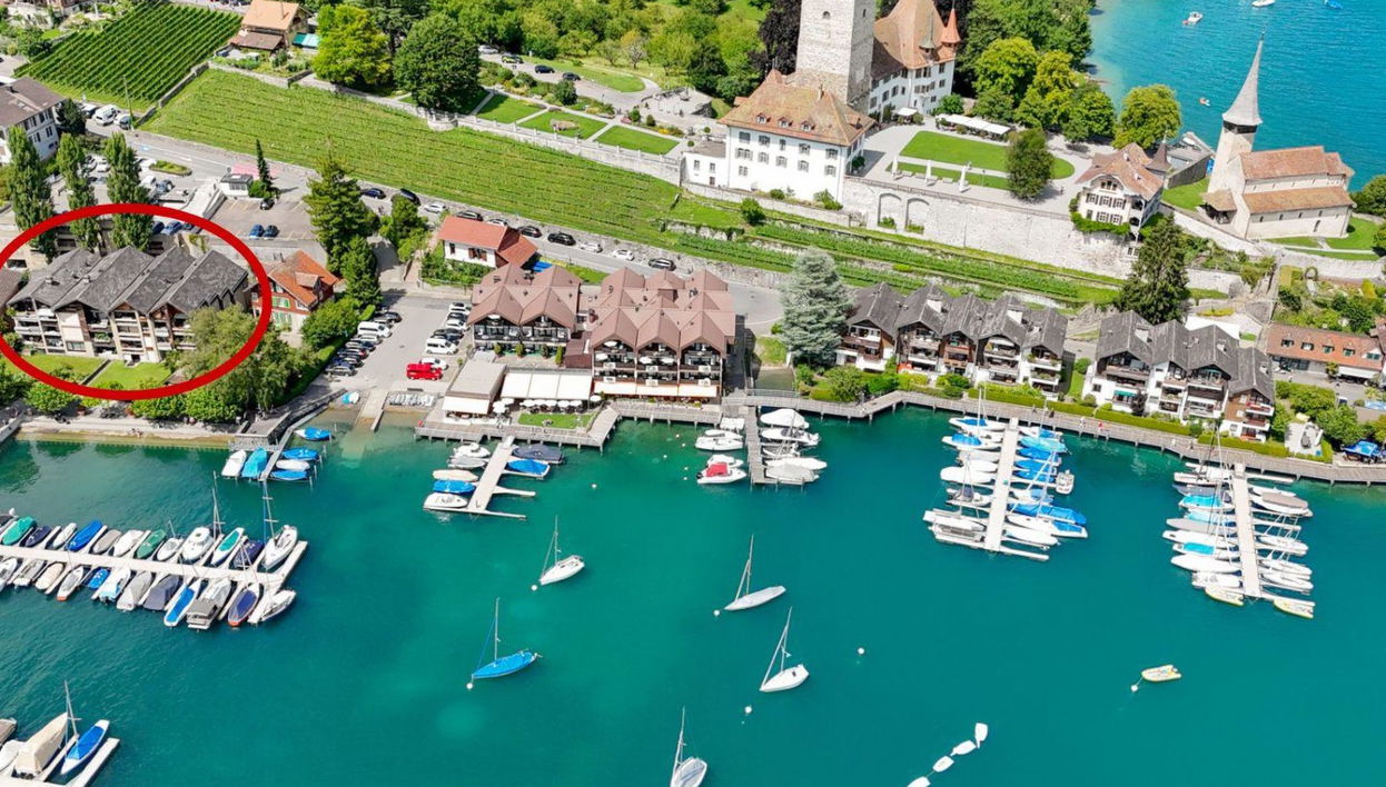 Apartment mit 2 Schlafzimmern in Spiez - Foto 1