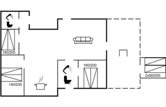 Photo 2 - Maison de 3 chambres à Rømø avec terrasse