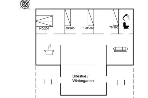 Foto 27 - Casa con 3 camere da letto a Klitmøller con terrazza