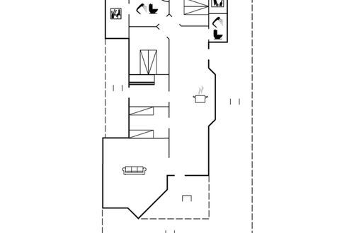Foto 2 - Haus mit 4 Schlafzimmern in Vejers Strand mit terrasse und sauna