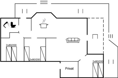 Foto 25 - Casa con 3 camere da letto a Klitmøller con terrazza