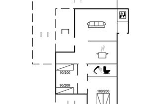 Foto 2 - Casa de 2 quartos em Rømø com sauna