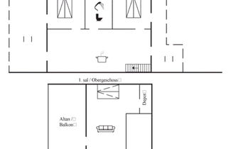 Photo 2 - Maison de 2 chambres à Rømø avec terrasse