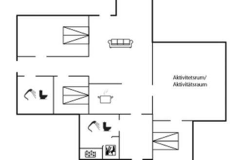 Foto 29 - Casa con 4 camere da letto a Vejers Strand con terrazza e sauna