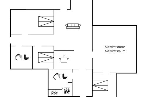 Foto 1 - Casa con 3 camere da letto a Vejers Strand con terrazza e sauna