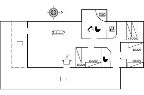 Foto 2 - Casa con 3 camere da letto a Ringkøbing con terrazza e sauna