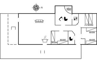Foto 2 - Casa con 3 camere da letto a Ringkøbing con terrazza e sauna