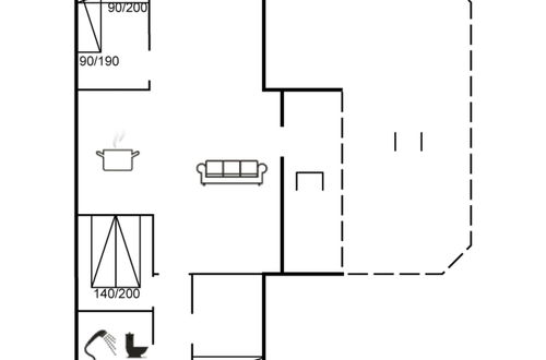 Foto 25 - Casa con 3 camere da letto a Saltum con terrazza