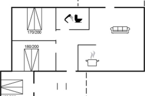 Foto 25 - Casa con 2 camere da letto a Væggerløse con terrazza