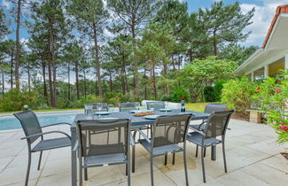 Foto 2 - Casa de 3 quartos em Lacanau com piscina privada e jardim