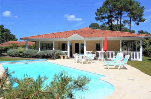 Foto 2 - Casa de 3 habitaciones en Lacanau con piscina privada y vistas al mar