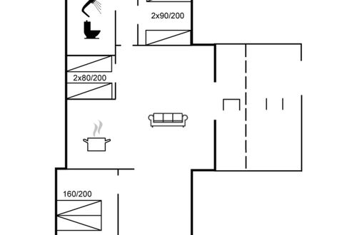 Foto 2 - Casa con 3 camere da letto a Skjern con terrazza