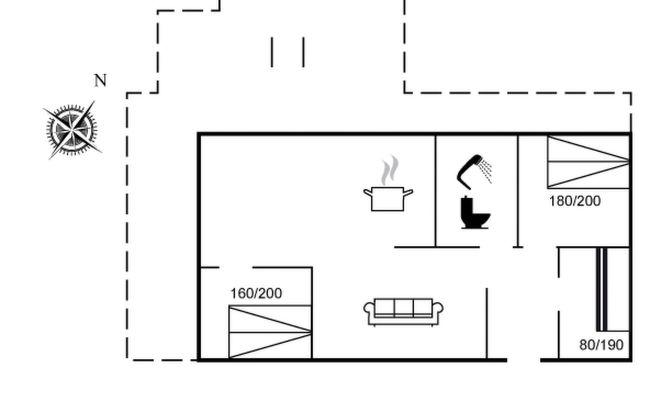 Casa de 3 quartos em Spøttrup com terraço - Foto 2