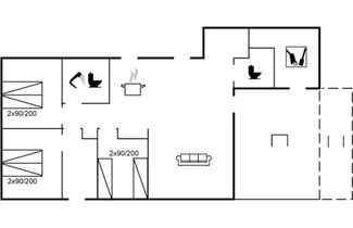 Foto 2 - Casa con 3 camere da letto a Sæby con terrazza