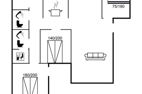 Photo 2 - 3 bedroom House in Hals with terrace and sauna