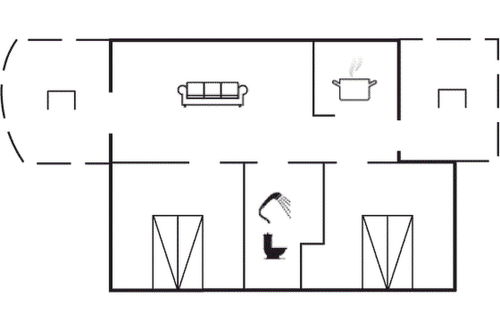 Foto 15 - Apartment mit 2 Schlafzimmern in Hals