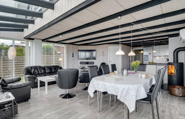 Casa de 3 quartos em Toftum Bjerge com terraço e sauna - Foto 19