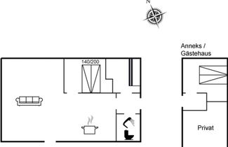 Foto 2 - Casa de 2 quartos em Ulfborg com banheira de hidromassagem