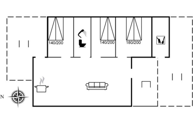 Casa con 3 camere da letto a Toftlund con terrazza - Foto 2