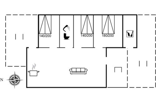 Photo 2 - Maison de 3 chambres à Toftlund avec terrasse