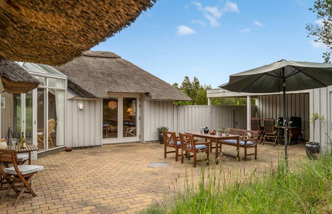 Casa de 4 quartos em Fjerritslev com piscina e terraço - Foto 12