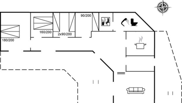 Casa con 4 camere da letto a Fjerritslev con piscina e terrazza - Foto 2