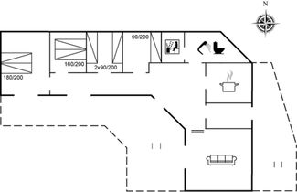 Photo 2 - 4 bedroom House in Fjerritslev with swimming pool and terrace