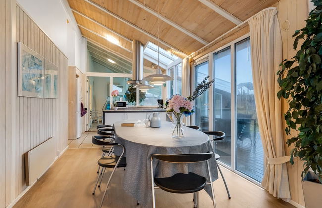 Casa de 4 quartos em Bindslev com piscina privada e terraço - Foto 17