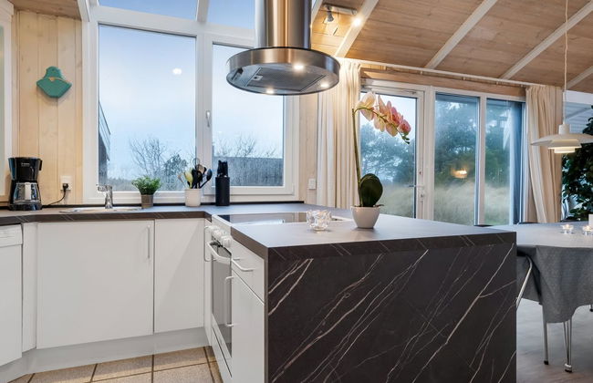 Casa de 4 quartos em Bindslev com piscina privada e terraço - Foto 28