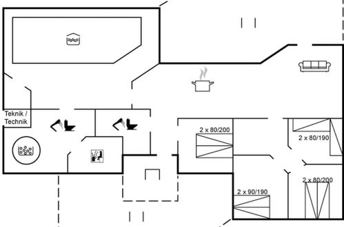 Photo 32 - Maison de 4 chambres à Bindslev avec piscine privée et terrasse