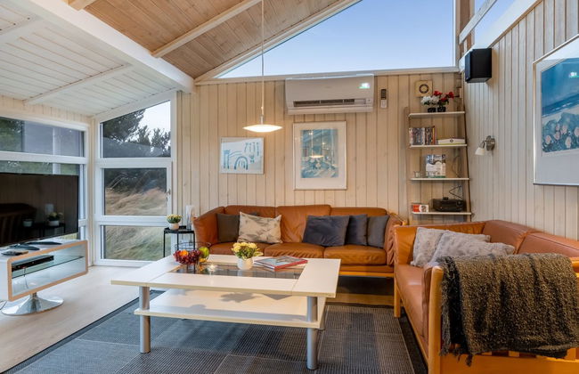 Casa de 4 quartos em Bindslev com piscina privada e terraço - Foto 31