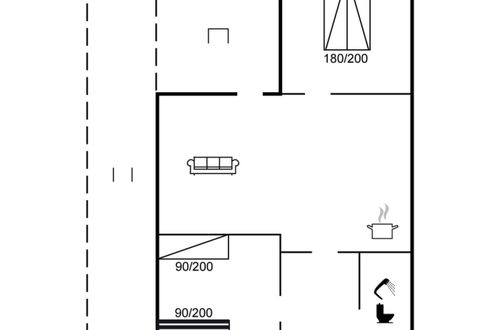 Foto 16 - Casa de 2 quartos em Løkken com terraço